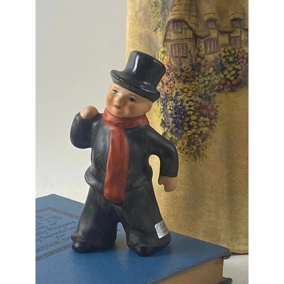 Vintage Goebel Chimney Sweep Figurine with Foil Label W. Germany - Picture 1 of 4